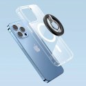Joyroom Joyroom zestaw wielofunkcyjny magnetyczny uchwyt samochodowy ring podstawka do telefonu czarny (JR-ZS294)