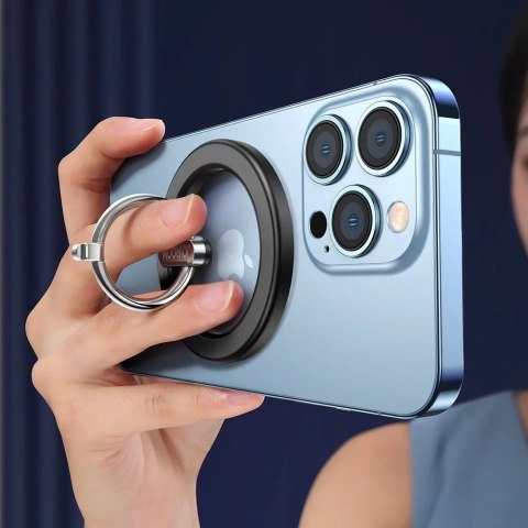 Joyroom Joyroom zestaw wielofunkcyjny magnetyczny uchwyt samochodowy ring podstawka do telefonu czarny (JR-ZS294) Joyroom Joyroom zestaw wielofunkcyjny magnetyczny uchwyt samochodowy ring podstawka do telefonu czarny (JR-ZS294)