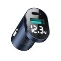 Joyroom Ładowarka samochodowa Joyroom C-A17 USB + USB-C 42.5W QC PD AFC SCP Dark Blue