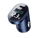 Joyroom Ładowarka samochodowa Joyroom C-A17 USB + USB-C 42.5W QC PD AFC SCP Dark Blue