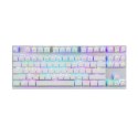 Motospeed Klawiatura mechaniczna Motospeed K82 RGB (biała)