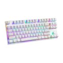 Motospeed Klawiatura mechaniczna Motospeed K82 RGB (biała)