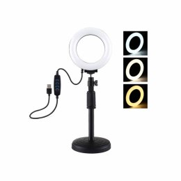 Puluz Lampa pierścieniowa LED z regulowaną podstawką Puluz PU391
