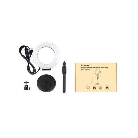 Puluz Lampa pierścieniowa LED z regulowaną podstawką Puluz PU391 Puluz Lampa pierścieniowa LED z regulowaną podstawką Puluz PU391