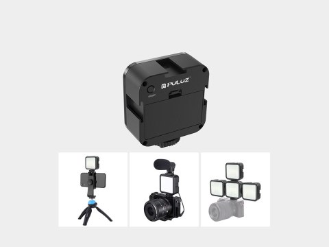 Puluz Puluz Lampa LED do aparatu PU529B Puluz Puluz Lampa LED do aparatu PU529B