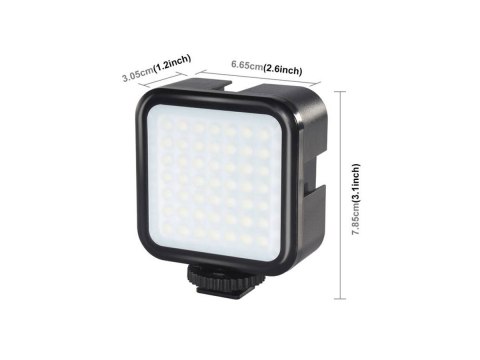 Puluz Puluz Lampa LED do aparatu PU529B Puluz Puluz Lampa LED do aparatu PU529B