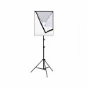 Puluz Zestaw studyjny Softbox LED Puluz 50x70cm, statyw, żarówka LED 1 szt PU5070EU