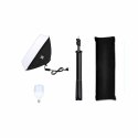 Puluz Zestaw studyjny Softbox LED Puluz 50x70cm, statyw, żarówka LED 1 szt PU5070EU