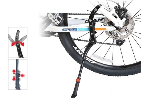 RockBros Stopka do roweru podpórka stojak rowerowy RockBros JC1005BK Czarna RockBros Stopka do roweru podpórka stojak rowerowy RockBros JC1005BK Czarna