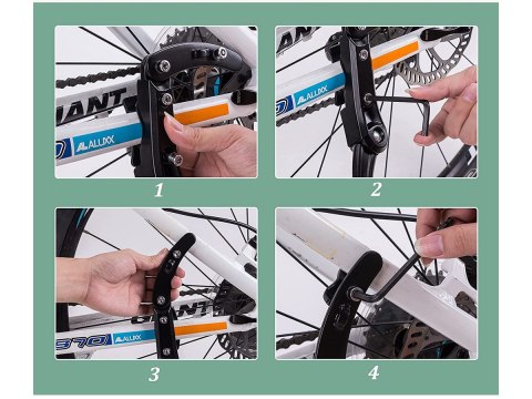 RockBros Stopka do roweru podpórka stojak rowerowy RockBros JC1005BK Czarna RockBros Stopka do roweru podpórka stojak rowerowy RockBros JC1005BK Czarna