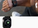 Spigen Etui Spigen Rugged Armor Pro do Apple Watch Series 4/5/6/SE 44mm / Watch 7 45mm Black