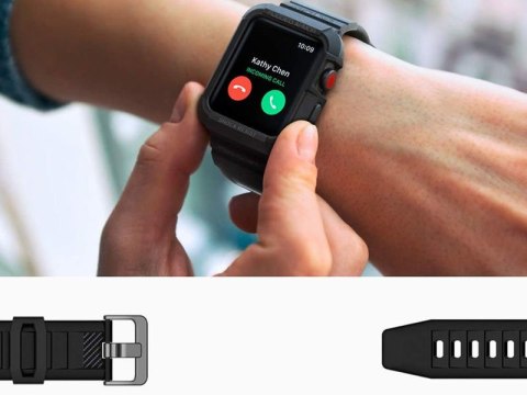 Spigen Etui Spigen Rugged Armor Pro do Apple Watch Series 4/5/6/SE 44mm / Watch 7 45mm Black Spigen Etui Spigen Rugged Armor Pro do Apple Watch Series 4/5/6/SE 44mm / Watch 7 45mm Black