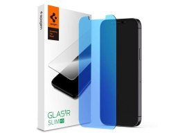 Spigen Szkło Spigen AntiBlue Glas.tR Slim HD do Apple iPhone 12 Mini 5.4