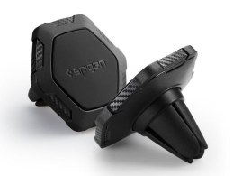 Spigen Uchwyt samochodowy Spigen Kuel QS11 magnetyczny do kratki black