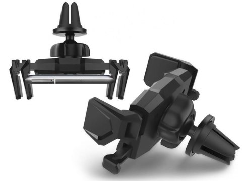 Spigen Uchwyt samochodowy Spigen do kratki Click.R Air Vent Mount Black Spigen Uchwyt samochodowy Spigen do kratki Click.R Air Vent Mount Black