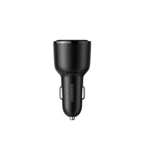 UGreen Ładowarka samochodowa UGREEN CD239, USB, 2x USB-C, PD, 69W (czarna)