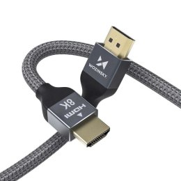 Wozinsky Kabel HDMI 5m przewód Wozinsky do przesyłu 48 Gbps 8K 60Hz Czarny
