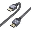 Wozinsky Kabel HDMI 5m przewód Wozinsky do przesyłu 48 Gbps 8K 60Hz Czarny