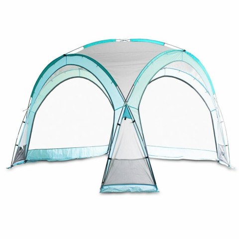 Bituxx Namiot domek ogrodowy 3.5x3.5m błękitny UV ściany moskitiera Bituxx Namiot domek ogrodowy 3.5x3.5m błękitny UV ściany moskitiera