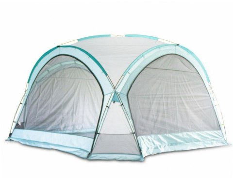 Bituxx Namiot domek ogrodowy 3.5x3.5m błękitny UV ściany moskitiera Bituxx Namiot domek ogrodowy 3.5x3.5m błękitny UV ściany moskitiera