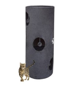 Bituxx Drapak/Tuba/ Wieża dla Kota 100cm Siwy