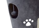 Bituxx Drapak/Tuba/ Wieża dla Kota 100cm Siwy