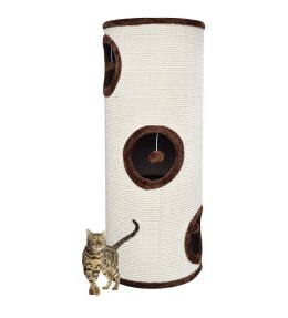 Bituxx Drapak/Tuba/ Wieża/Legowisko dla Kota 100cm Brąz