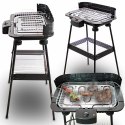 Bituxx Grill elektryczny bezdymny 2000 w do domu i na balkon duża powierzchnia