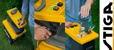 Stiga Elektryczny Rozdrabniacz STIGA Bio Silent 2500 Stiga Elektryczny Rozdrabniacz STIGA Bio Silent 2500