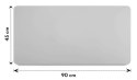 4kom.pl Podkładka na biurko stół ochronna mata 90x45cm Gray