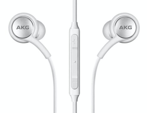 AKG Słuchawki douszne Samsung AKG by harman EO-IG955-HF 3.5mm s10 białe AKG Słuchawki douszne Samsung AKG by harman EO-IG955-HF 3.5mm s10 białe