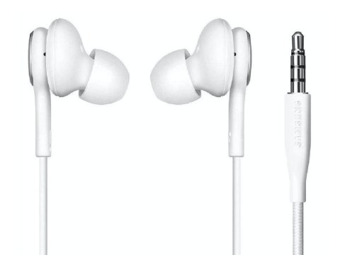 AKG Słuchawki douszne Samsung AKG by harman EO-IG955-HF 3.5mm s10 białe AKG Słuchawki douszne Samsung AKG by harman EO-IG955-HF 3.5mm s10 białe