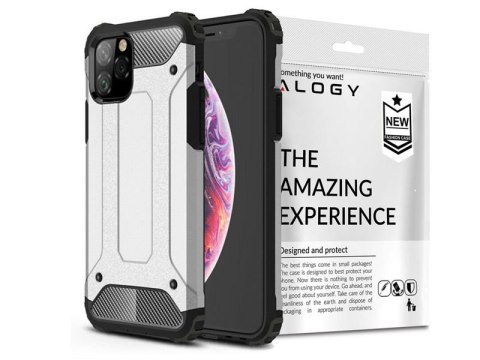 Alogy Etui Alogy Hard Armor do Apple iPhone 11 Pro srebrne Alogy Etui Alogy Hard Armor do Apple iPhone 11 Pro srebrne