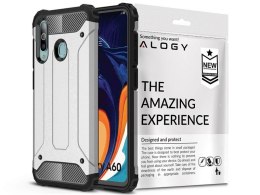 Alogy Etui Alogy Hard Armor do Samsung Galaxy A60/M40 srebrne