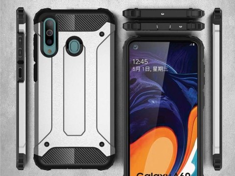 Alogy Etui Alogy Hard Armor do Samsung Galaxy A60/M40 srebrne Alogy Etui Alogy Hard Armor do Samsung Galaxy A60/M40 srebrne
