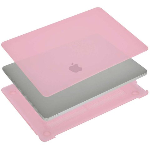 Alogy Etui Alogy Hard Case mat do Apple MacBook Air 2018 13 różowe Alogy Etui Alogy Hard Case mat do Apple MacBook Air 2018 13 różowe