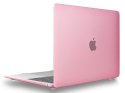 Alogy Etui Alogy Hard Case mat do Apple MacBook Air 2018 13 różowe