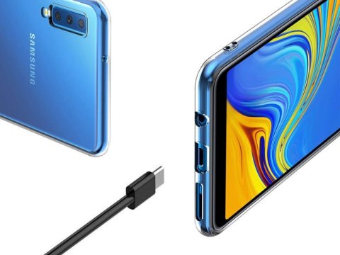 Alogy Etui silikonowe Alogy obudowa case do Samsung Galaxy A7 2018 A750 przezroczyste Alogy Etui silikonowe Alogy obudowa case do Samsung Galaxy A7 2018 A750 przezroczyste