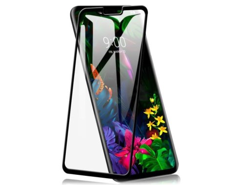Alogy Szkło hartowane Alogy na cały ekran do LG G8 Czarne Alogy Szkło hartowane Alogy na cały ekran do LG G8 Czarne