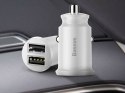Baseus Baseus Grain ładowarka samochodowa 2x USB 5V 3.1A white