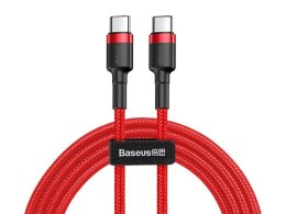 Baseus Baseus Kabel Cafule 2x USB-C QC 3A 1m PD red