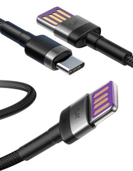 Baseus Baseus kabel Cafule HW QC USB-C Type C 40W 5A 1M Gray Black