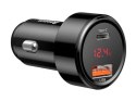 Baseus Baseus ładowarka samochodowa USB PPS QC Quick Charge Type-C 45W 6A Black