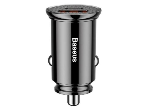 Baseus Baseus ładowarka samochodowa USB QC 4.0 USB-C PD 3.0 PPS 30W Black Baseus Baseus ładowarka samochodowa USB QC 4.0 USB-C PD 3.0 PPS 30W Black