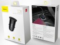 Baseus Baseus ładowarka samochodowa USB QC 4.0 USB-C PD 3.0 PPS 30W Black