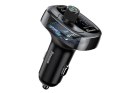 Baseus Ładowarka samochodowa Baseus transmiter Bluetooth FM MP3 T-Typed black