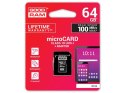 Goodram Karta pamięci GoodRam micro SDXC 64GB Class 10 UHS-I + adapter