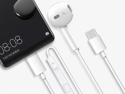 Huawei Słuchawki przewodowe do Huawei CM33 USB-C Type C mikrofon + pilot białe Huawei Słuchawki przewodowe do Huawei CM33 USB-C Type C mikrofon + pilot białe