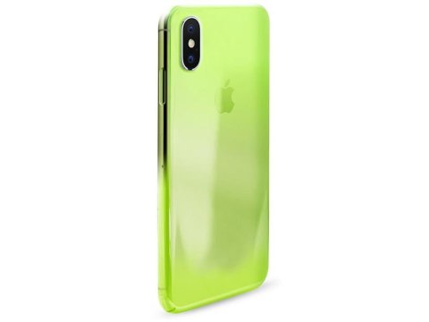 Puro Etui PURO 0.3 Nude Apple iPhone X/Xs Fluo Green Puro Etui PURO 0.3 Nude Apple iPhone X/Xs Fluo Green