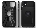 Spigen Etui Spigen Rugged Armor do Apple iPhone 11 Matte Black